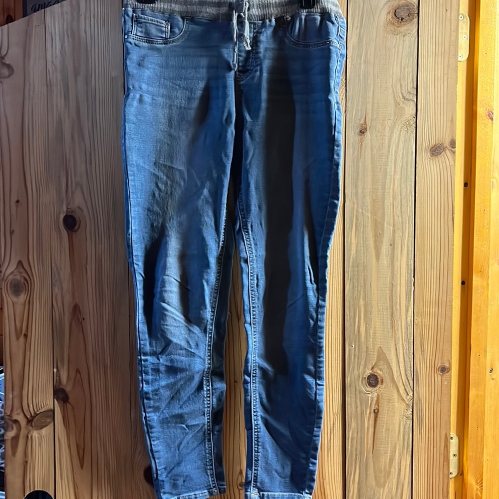 Wishful park blue jean jegging size medium